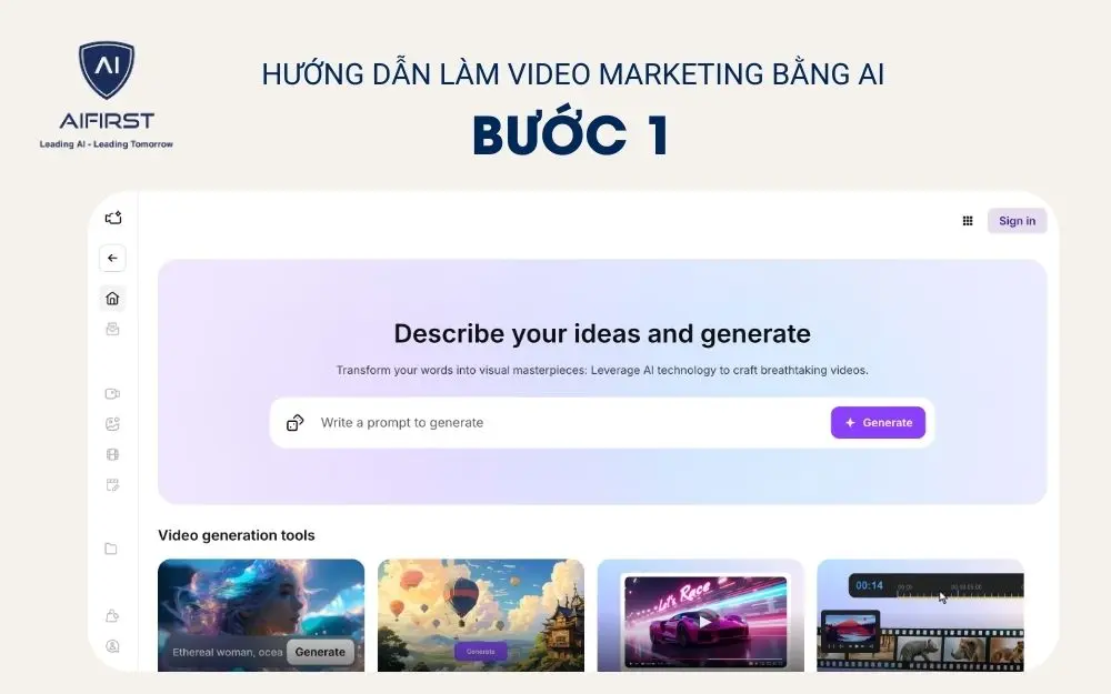 Bước 1