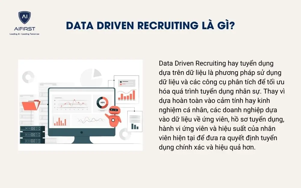 Data driven recruiting (tuyển dụng dựa trên dữ liệu) là gì?