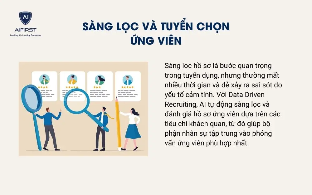 Sàng lọc và tuyển chọn ứng viên