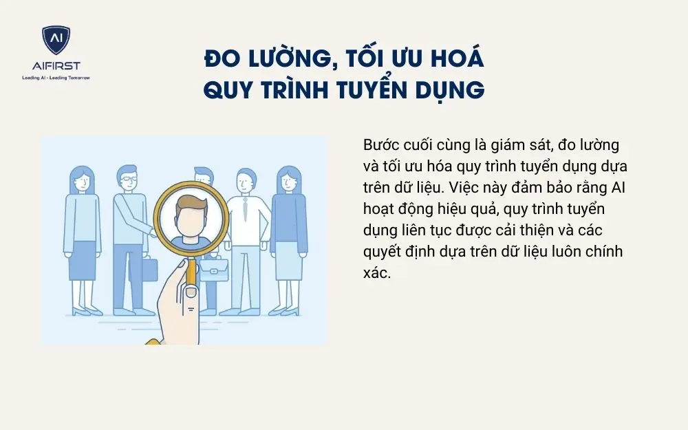 Đo lường, tối ưu hoá quy trình tuyển dụng