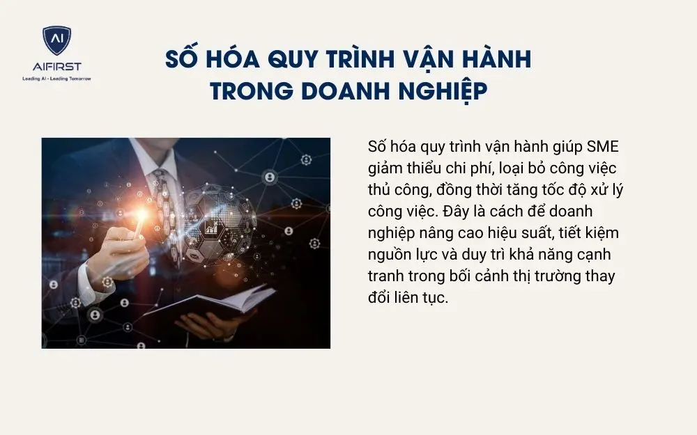 Số hóa quy trình vận hành trong doanh nghiệp