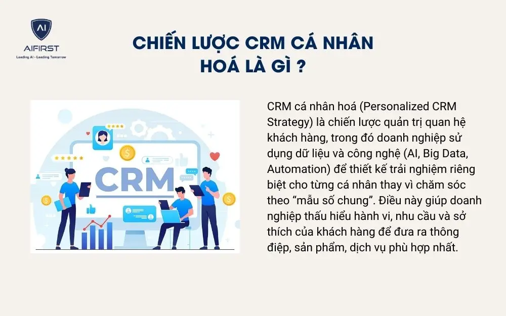 Chiến lược CRM cá nhân hoá là gì ?
