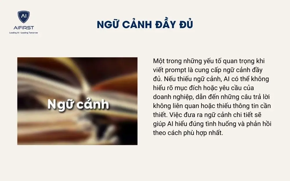 Ngữ cảnh đầy đủ