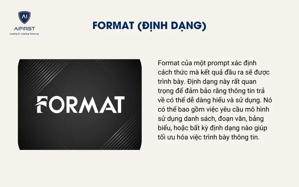 Format (Định dạng)