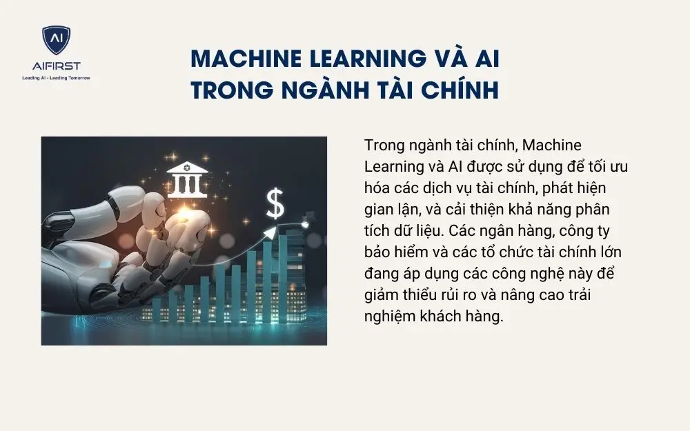 Machine Learning và AI trong ngành tài chính