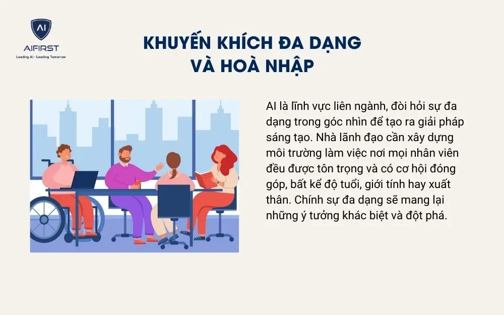 Khuyến khích đa dạng và hoà nhập
