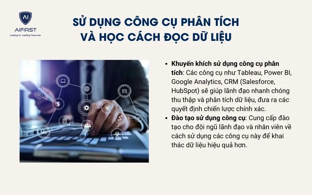 Sử dụng công cụ phân tích và học cách đọc dữ liệu