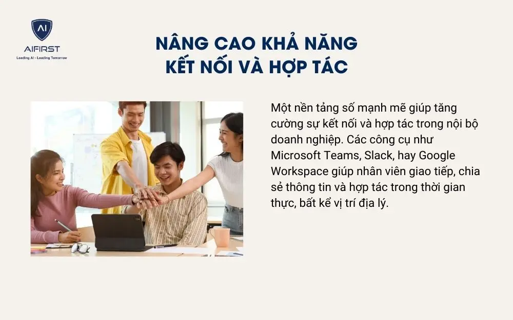 Nâng cao khả năng kết nối và hợp tác