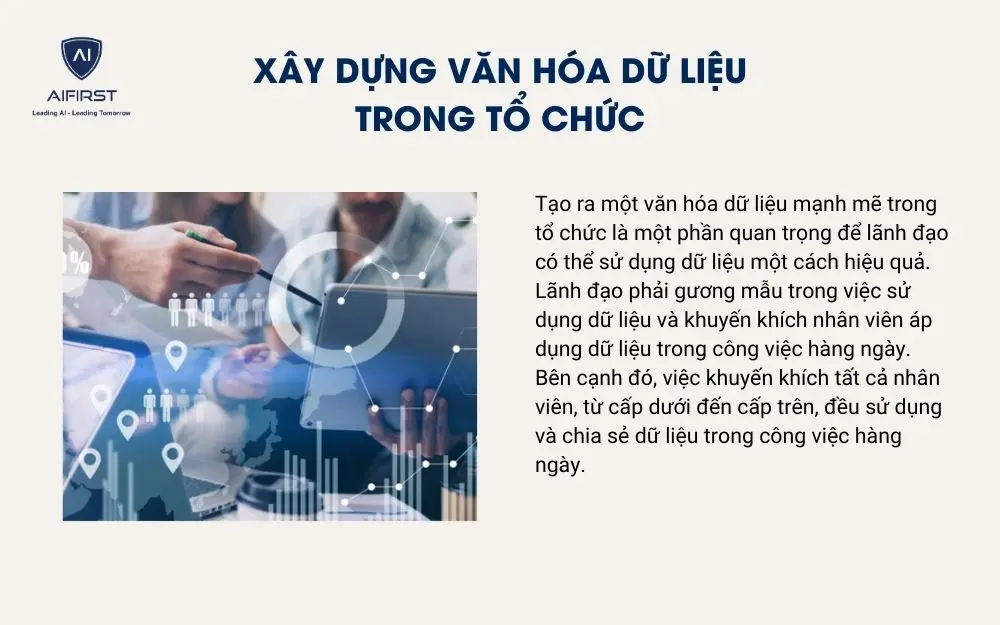 Xây dựng văn hóa dữ liệu trong tổ chức