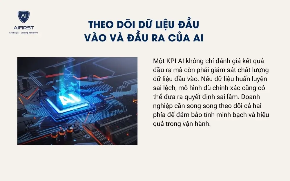 Theo dõi dữ liệu đầu vào và đầu ra của AI