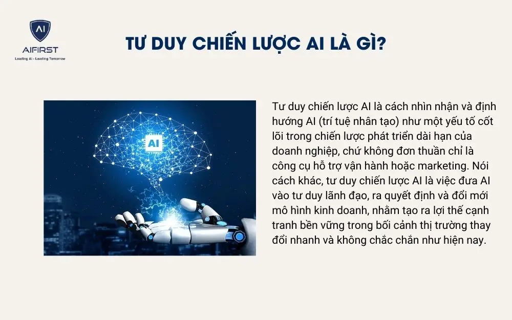 Tư duy chiến lược AI là gì?