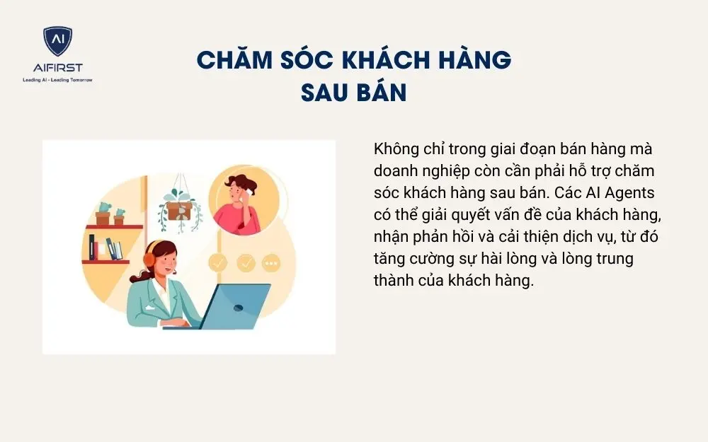 Chăm sóc khách hàng sau bán