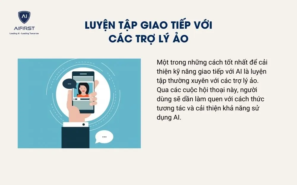 Luyện tập giao tiếp với các trợ lý ảo