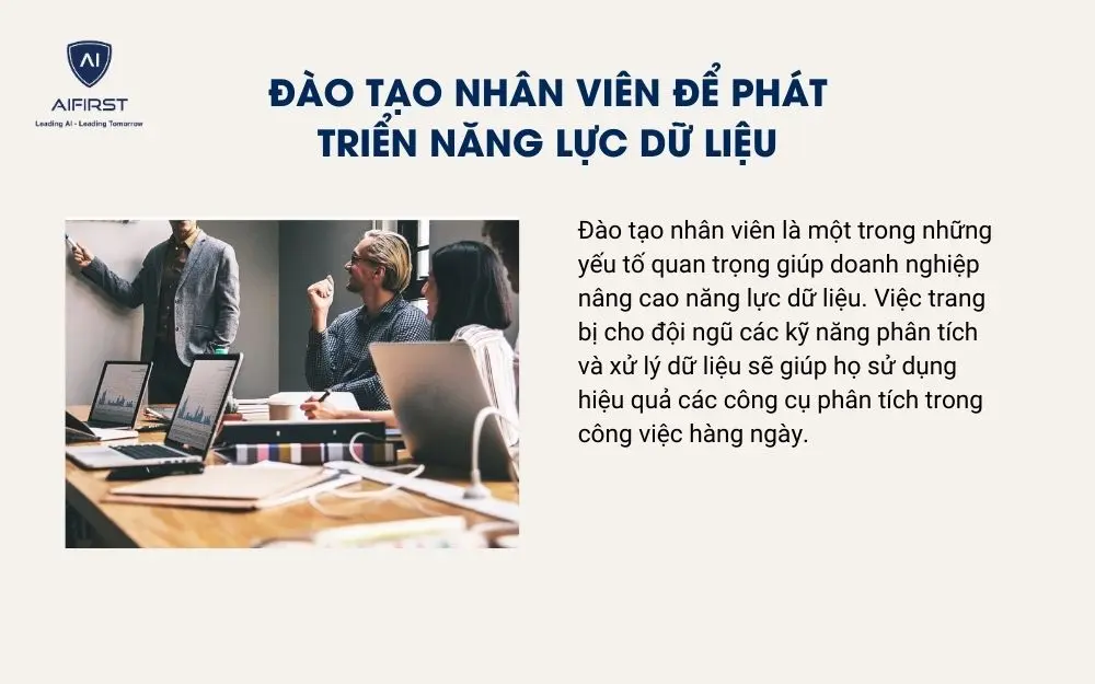 Đào tạo nhân viên để phát triển năng lực dữ liệu