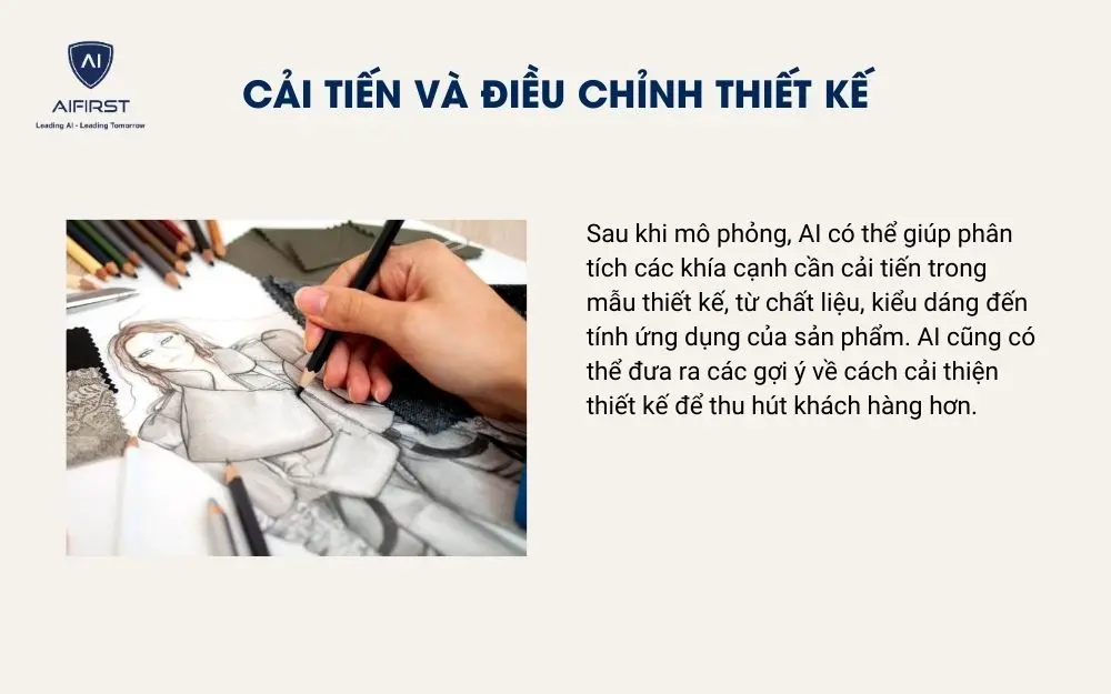 Cải tiến và điều chỉnh thiết kế