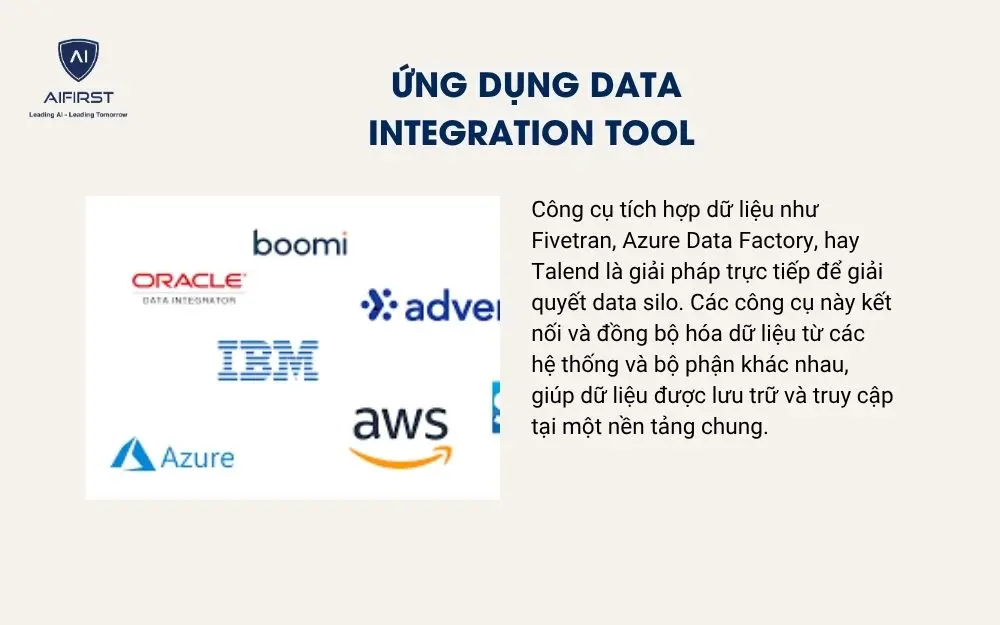 Ứng dụng data integration tool