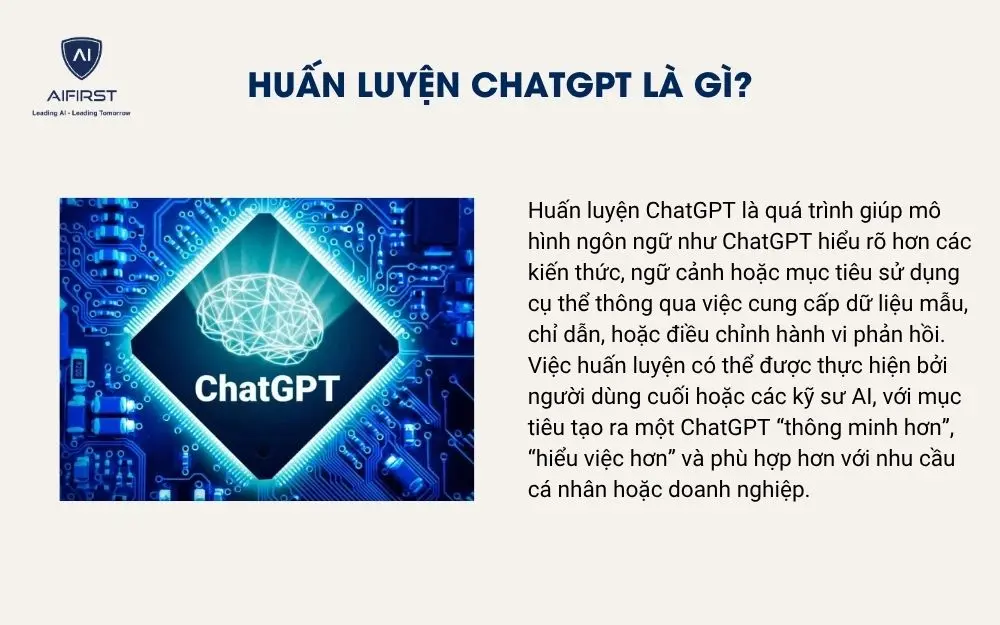 Huấn luyện ChatGPT là gì?