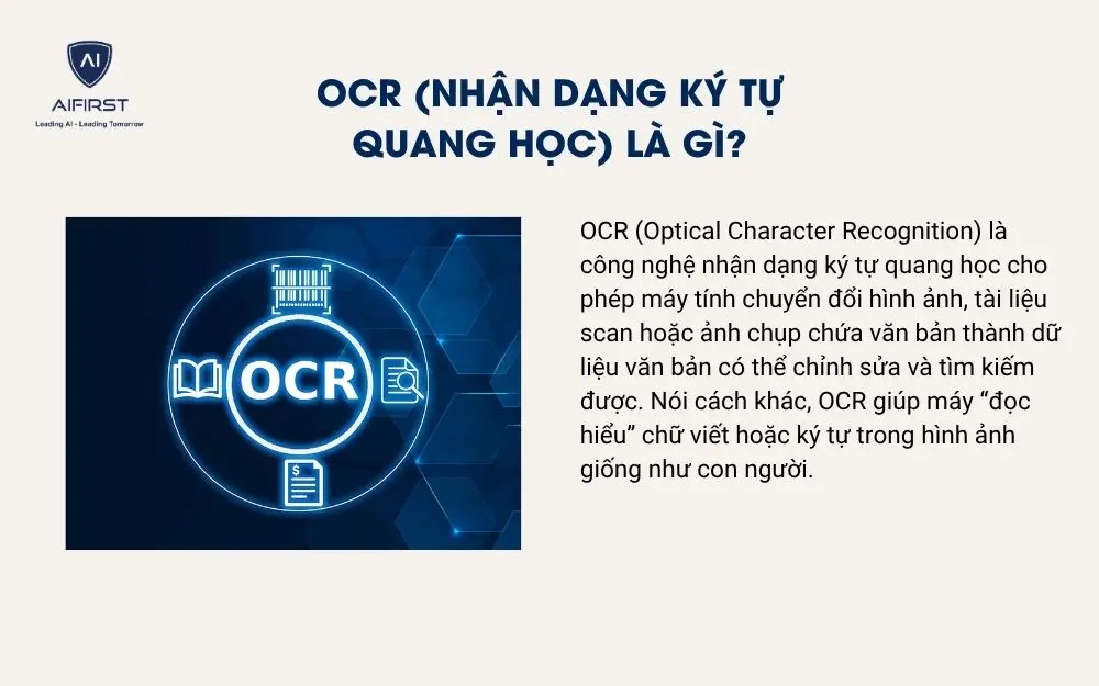 OCR (nhận dạng ký tự quang học) là gì?