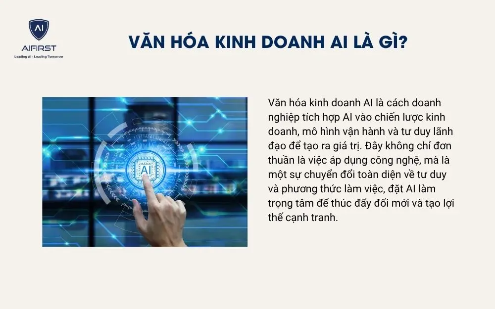 Văn hóa kinh doanh AI là gì?