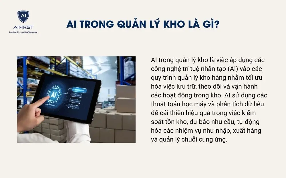 AI trong quản lý kho là gì?