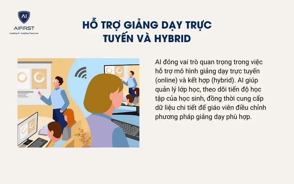 Hỗ trợ giảng dạy trực tuyến v&agrave; hybrid