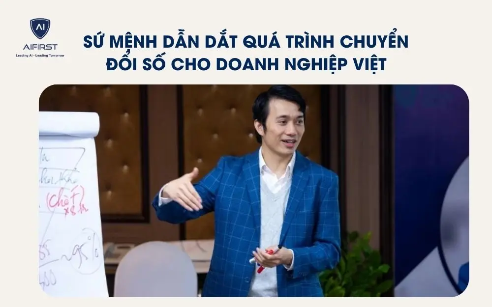 Sứ mệnh dẫn dắt quá trình chuyển đổi số cho doanh nghiệp Việt