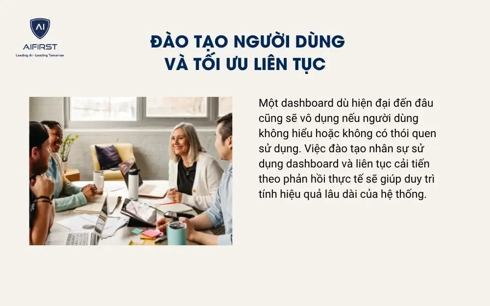 Đào tạo người dùng và tối ưu liên tục