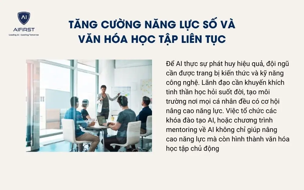 Tăng cường năng lực số và văn hóa học tập liên tục