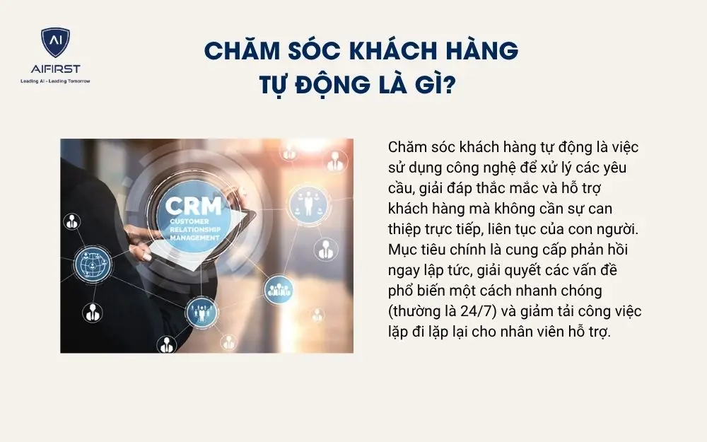 Chăm sóc khách hàng tự động là gì?