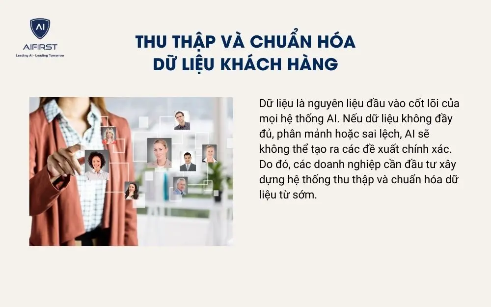 Thu thập v&agrave; chuẩn h&oacute;a dữ liệu kh&aacute;ch h&agrave;ng