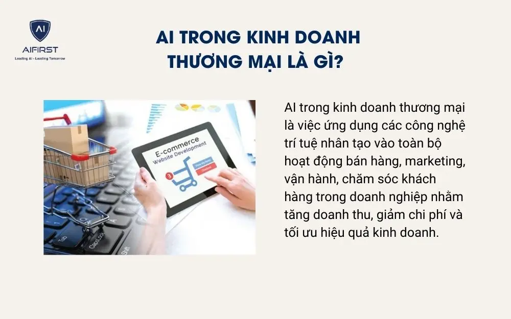 AI trong kinh doanh thương mại là gì?
