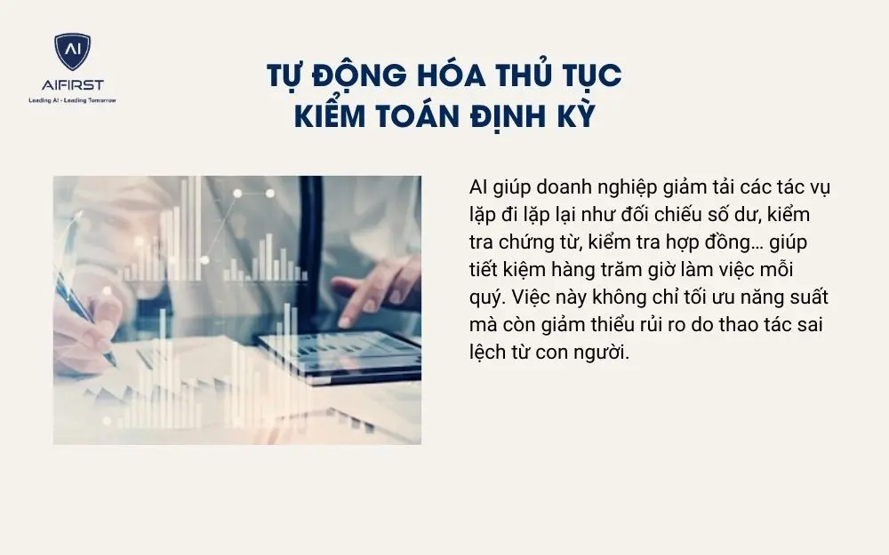 Tự động h&oacute;a thủ tục kiểm to&aacute;n định kỳ