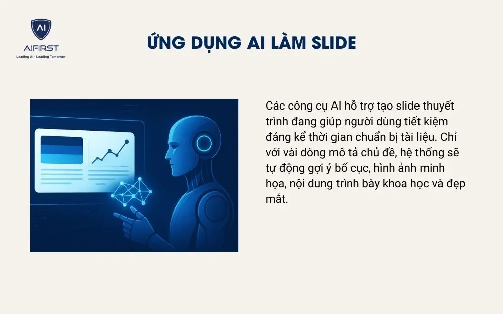 Ứng dụng AI làm slide