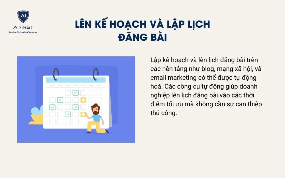 L&ecirc;n kế hoạch v&agrave; lập lịch đăng b&agrave;i