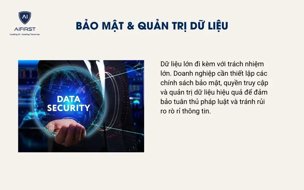 Bảo mật & quản trị dữ liệu