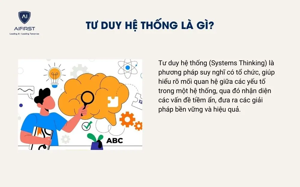Tư duy hệ thống là gì?