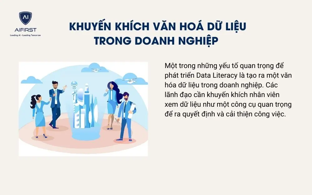 Khuyến kh&iacute;ch văn ho&aacute; dữ liệu trong doanh nghiệp