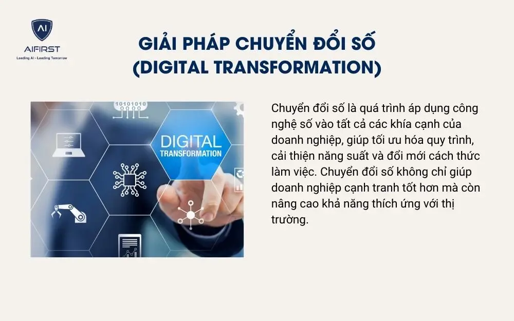Giải ph&aacute;p chuyển đổi số (Digital Transformation)
