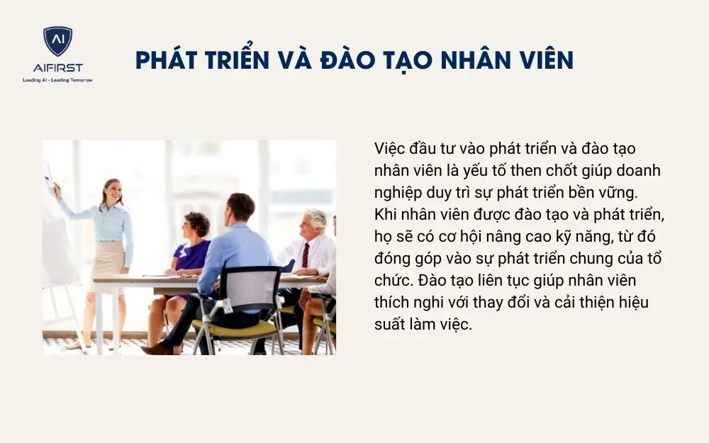 Ph&aacute;t triển v&agrave; đ&agrave;o tạo nh&acirc;n vi&ecirc;n