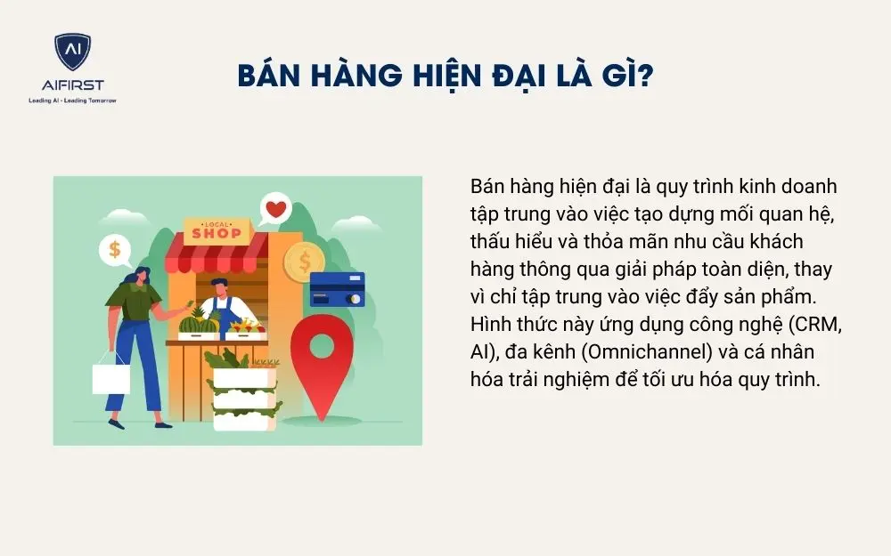 B&aacute;n h&agrave;ng hiện đại l&agrave; g&igrave;?