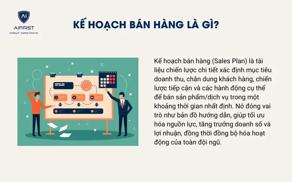 Kế hoạch b&aacute;n h&agrave;ng l&agrave; g&igrave;?