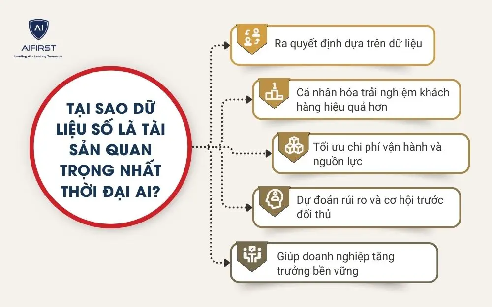 Tại sao dữ liệu số l&agrave; t&agrave;i sản quan trọng nhất thời đại AI?