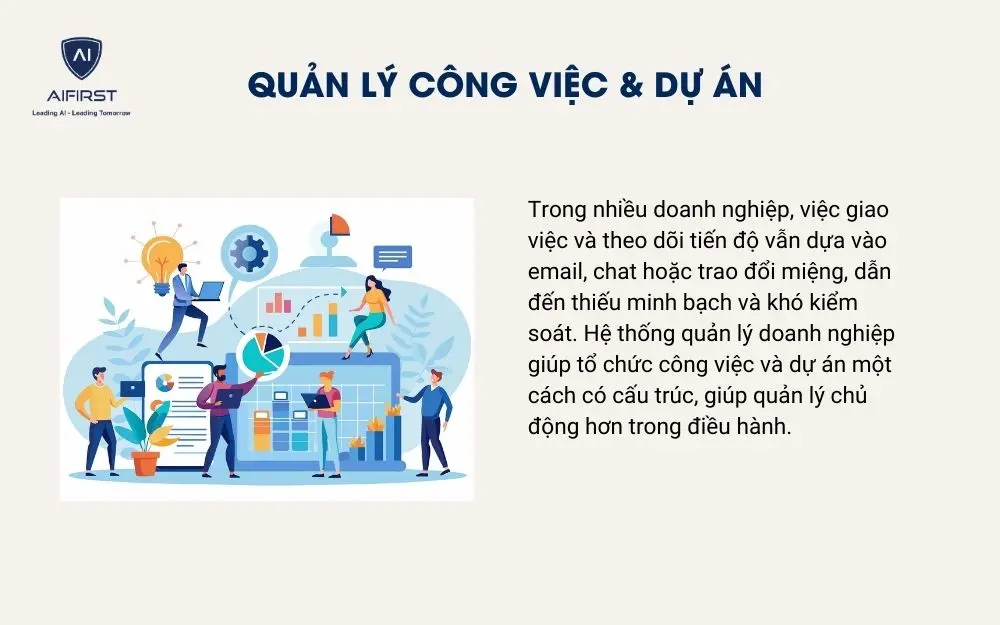 Quản l&yacute; c&ocirc;ng việc & dự &aacute;n
