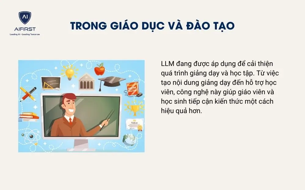 Trong gi&aacute;o dục v&agrave; đ&agrave;o tạo