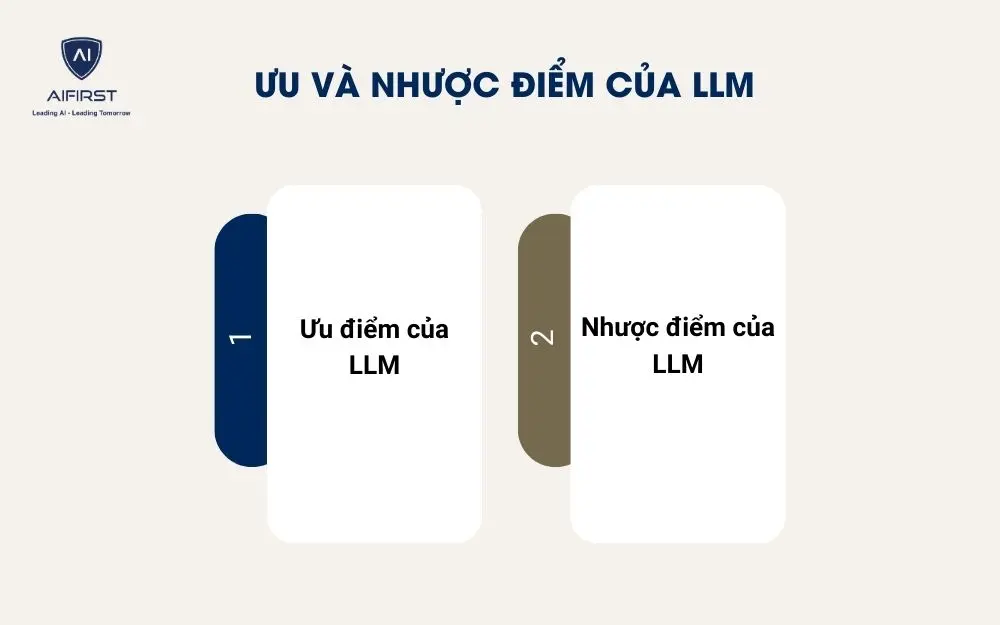 Ưu v&agrave; nhược điểm của LLM