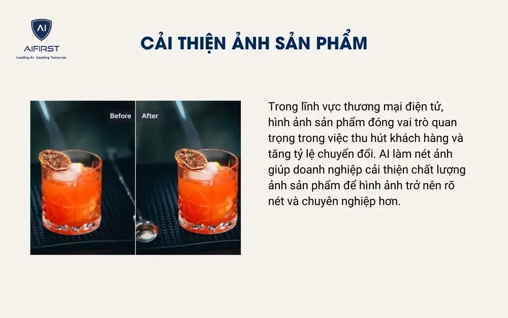 Cải thiện ảnh sản phẩm