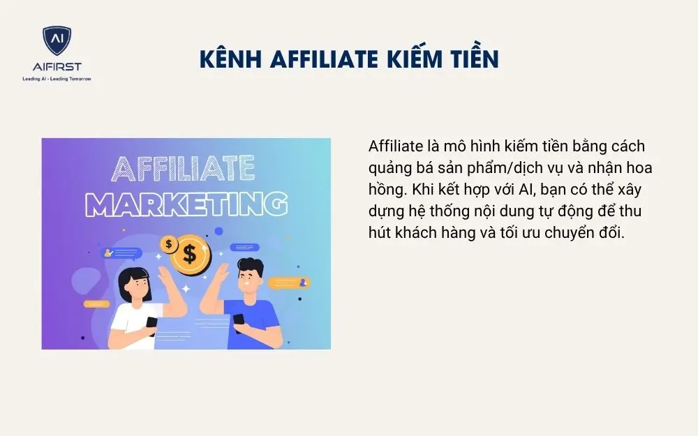 K&ecirc;nh affiliate kiếm tiền