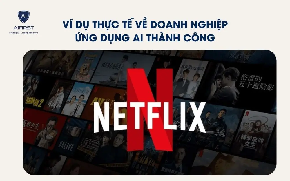 V&iacute; dụ thực tế về doanh nghiệp ứng dụng AI th&agrave;nh c&ocirc;ng