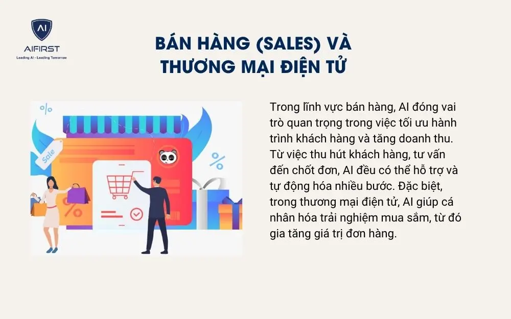 B&aacute;n h&agrave;ng (Sales) v&agrave; thương mại điện tử