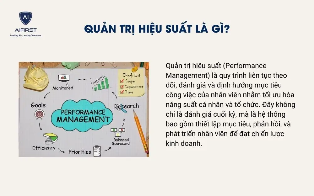 Quản trị hiệu suất l&agrave; g&igrave;?
